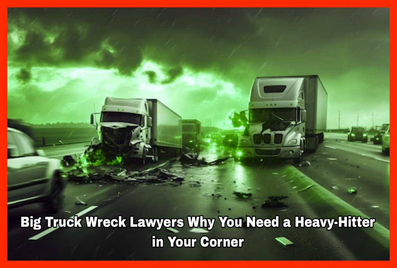 Big Truck Wreck Lawyers Why You Need a Heavy-Hitter in Your Corner