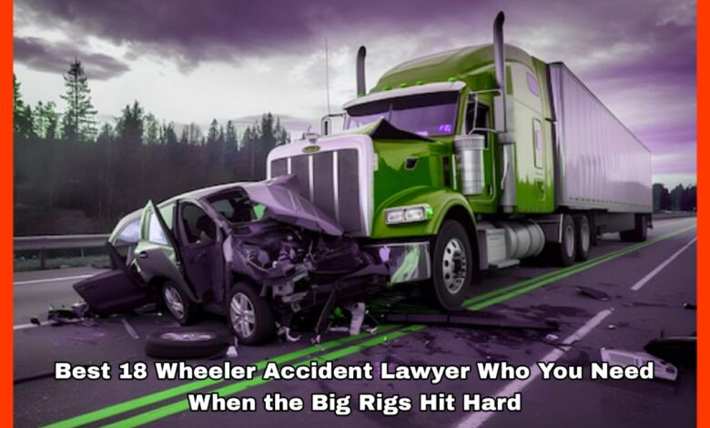 Best 18 Wheeler Accident Lawyer Who You Need When the Big Rigs Hit Hard